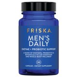 FRISKA Men's Daily Enzyme + Probiotic Support Capsules, thumbnail image 2 of 2