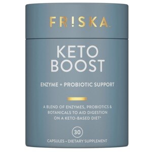  FRISKA Keto Boost 30-Count, Enzyme + Probiotic + Botanical Dietary Supplement, Supports Healthy Immune Functions 