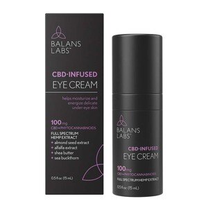 BALANS LABS - Crema para ojos con CBD, 0.5 oz - Se aplican restricciones estatales