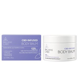 BALANS LABS CBD-Infused Body Balm with Bedtime Botanicals, 0.88 OZ - State Restrictions Apply