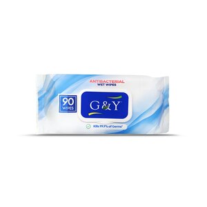  G&Y Anti-Bacterial Wet Wipes, 90CT 