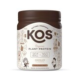 KOS Organic Plant Based Protein Powder, Chocolate, 10 Servings, thumbnail image 1 of 5
