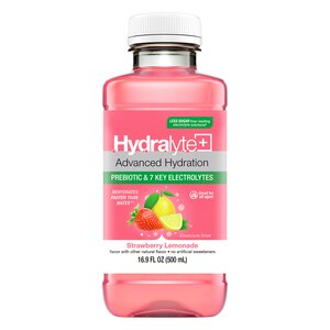 Hydralyte Advanced Hydration Prebiotic Solution, Strawberry Lemonade, 16.9 Oz - 16 Oz , CVS