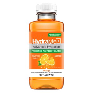 Hydralyte Advanced Hydration Prebiotic Solution, Orange, 16.9 Oz - 16 Oz , CVS