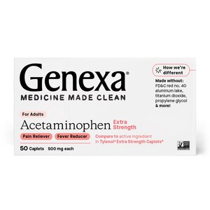 Genexa Acetaminophen Extra Strength Caplets For Adults