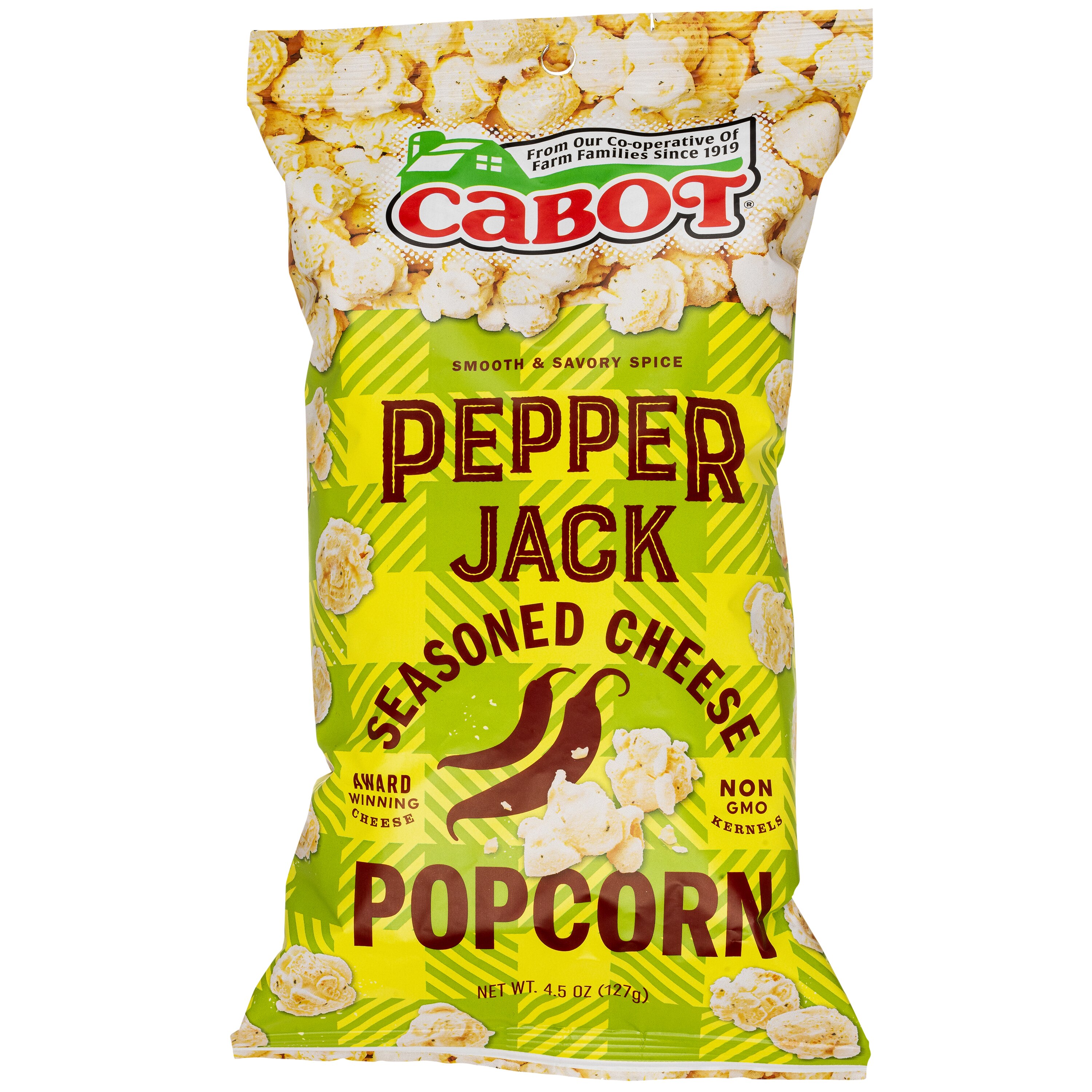 Cabot, Pepper Jack Seasoned Cheese Popcorn, 4.5 Oz , CVS