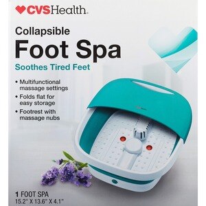 CVS Health Collapsible Foot Spa, 1 Ct