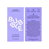 Bubble Skincare Over Night Hydrating Sleep Mask For All Skin Types, 1.7 OZ, thumbnail image 2 of 6