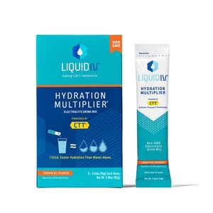 Liquid I.V. Hydration Multiplier Electrolyte Drink Mix Packets, Tropical Punch, 6 Ct , CVS