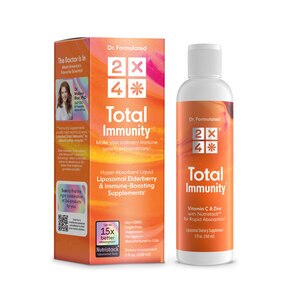 2x4 Total Immunity, Hyper-Absorbent Liquid Liposomal Immunity Blend, 5 fl oz