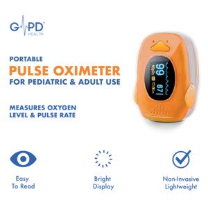 GPD Health Pediatric And Adult Pulse Oximeter , CVS