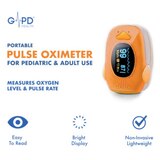 GPD Health Pediatric and Adult Pulse Oximeter, thumbnail image 1 of 6