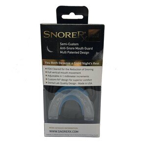SnoreRx Plus Semi-Custom Snoring Mouth Guard Kit