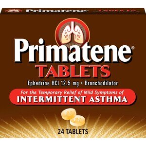 Primatene Tablets For The Temporary Relief Of Mild Symptoms Of Intermittent Asthma, 24 Ct , CVS