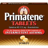 Primatene Tablets for the Temporary Relief of Mild Symptoms of Intermittent Asthma, 24 CT, thumbnail image 1 of 5