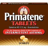 Primatene Tablets for the Temporary Relief of Mild Symptoms of Intermittent Asthma, 24 CT, thumbnail image 2 of 5