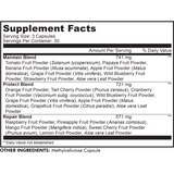 Instantfood Fast Fruits, Whole Food Daily Fruits Vitamins, Reds Superfood 15 Fruits Extracts, 90CT, thumbnail image 2 of 9