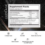 Codeage Collagen Powder with Biotin + Vitamin C Unflavored, 11.5 OZ, thumbnail image 2 of 9