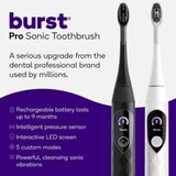 Burst Pro Sonic Electric Toothbrush, thumbnail image 3 of 7