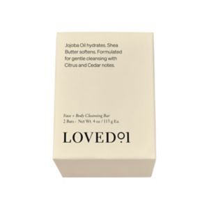 Loved01 Face And Body Cleansing Bar, 2 Ct - 4 Oz , CVS