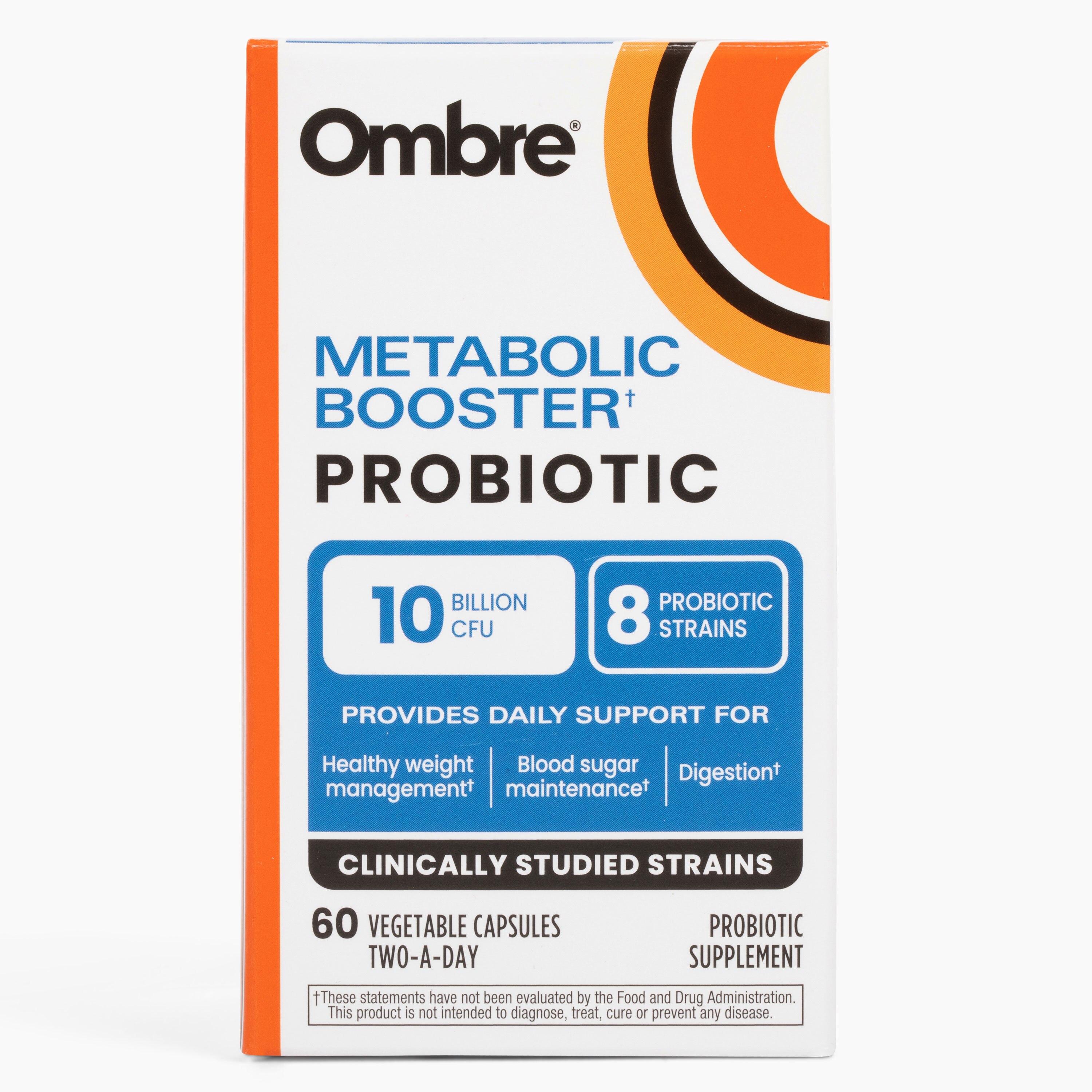 Ombre Metabolic Booster Probiotics, 60 Ct , CVS