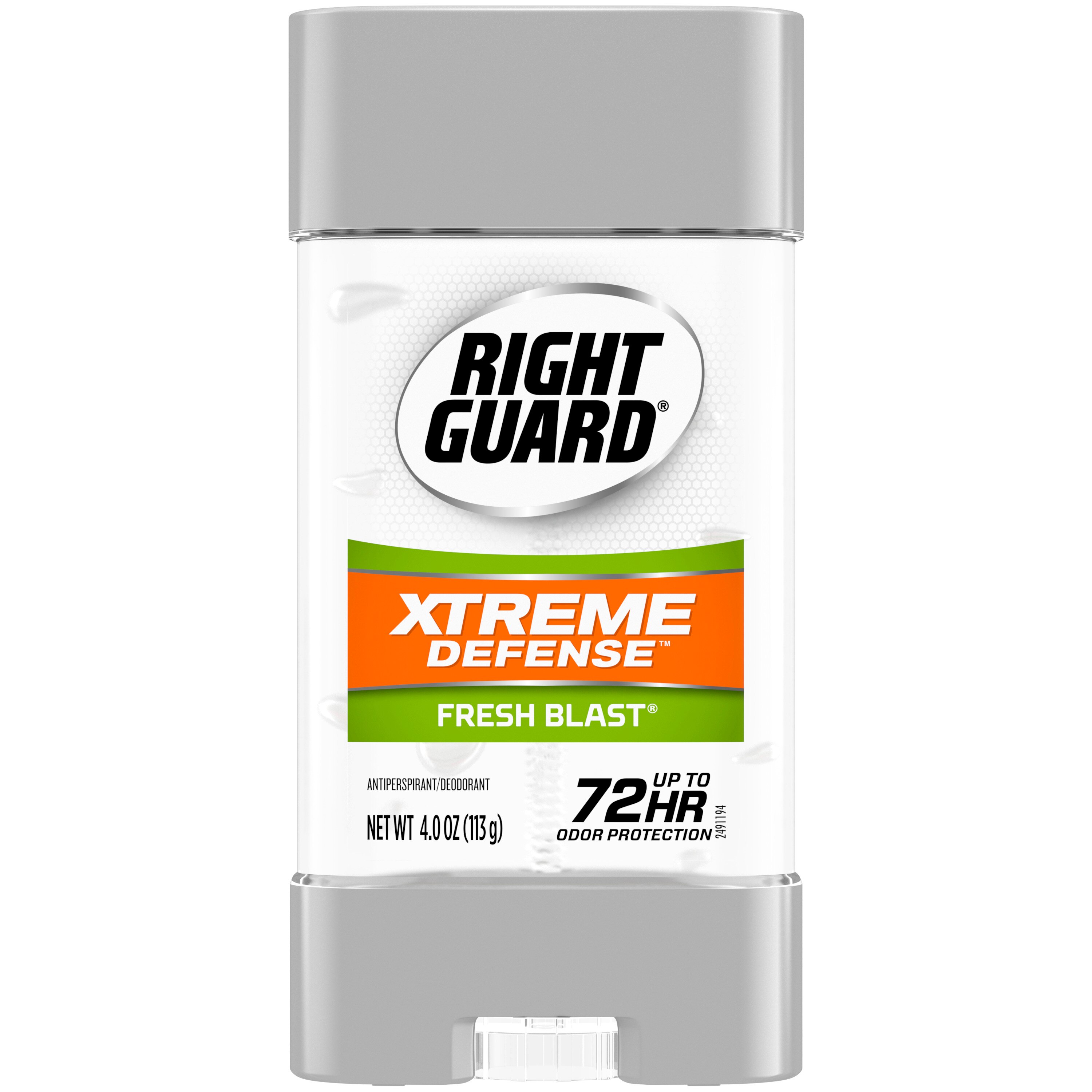 Right Guard Xtreme Defense 72-Hour Antiperspirant & Deodorant Stick, Fresh Blast, 4 Oz , CVS