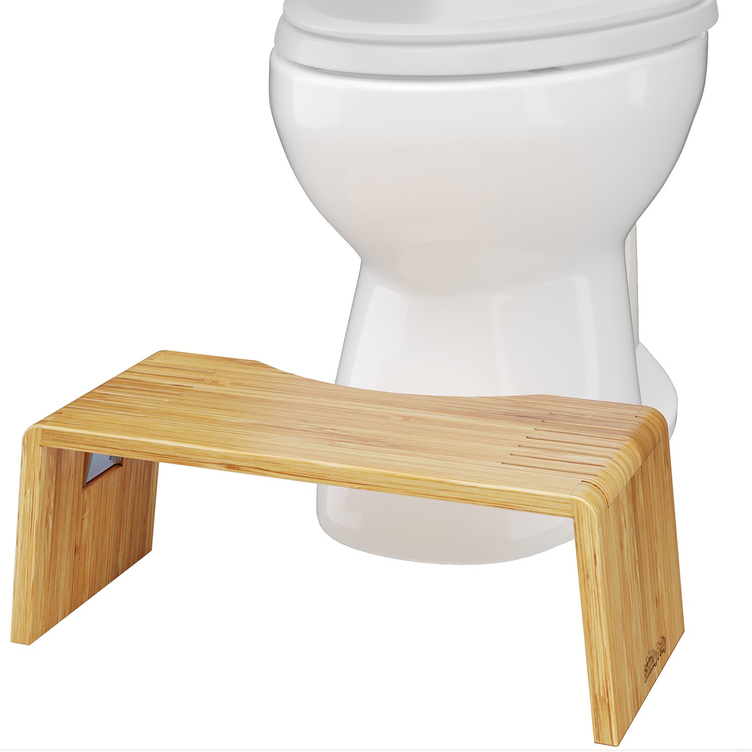 Squatty Potty Oslo Folding Bamboo Toilet Stool , CVS