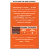 Qunol Extra Strength Turmeric Curcumin Complex Softgels 1000mg, thumbnail image 3 of 4
