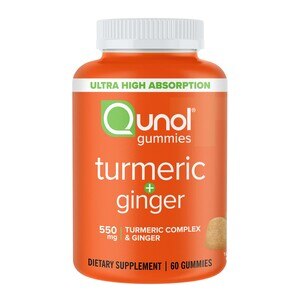 Qunol Turmeric + Ginger 550mg Gummies, 60 Ct , CVS