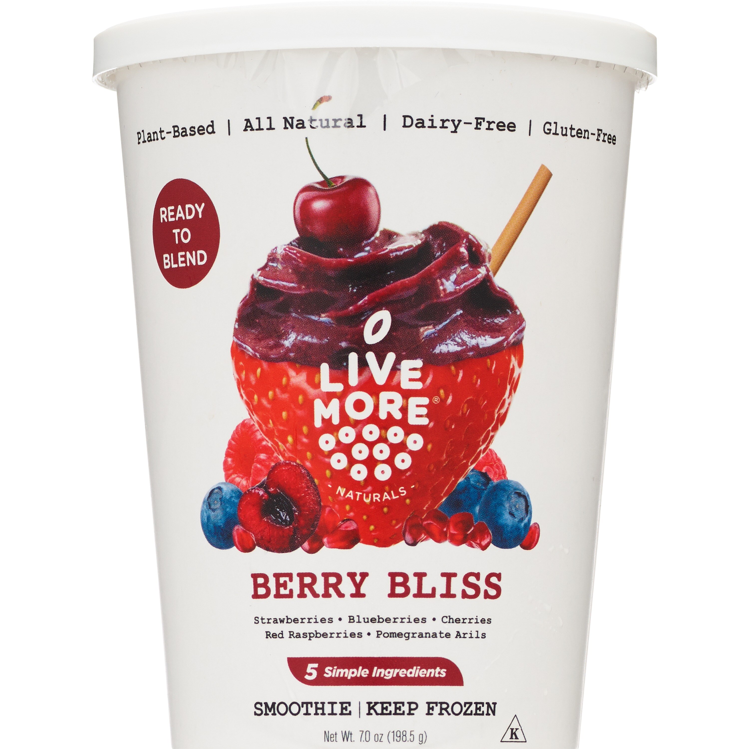 LiveMore Foods LiveMore Naturals Berry Bliss Smoothie, 7 Oz , CVS
