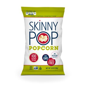 SkinnyPop Original Popcorn 100 Calorie Bag, 0.65 Oz - 0.7 Oz , CVS