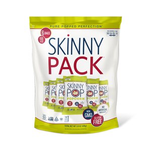 SkinnyPop Skinny Pop Original Popcorn Packs, 6 Ct - 3.9 Oz , CVS