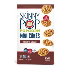 SkinnyPop Cinnamon & Sugar Popcorn Mini Cakes, 5 OZ