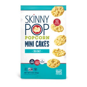 SkinnyPop Sea Salt Popcorn Mini Cakes, 5 OZ