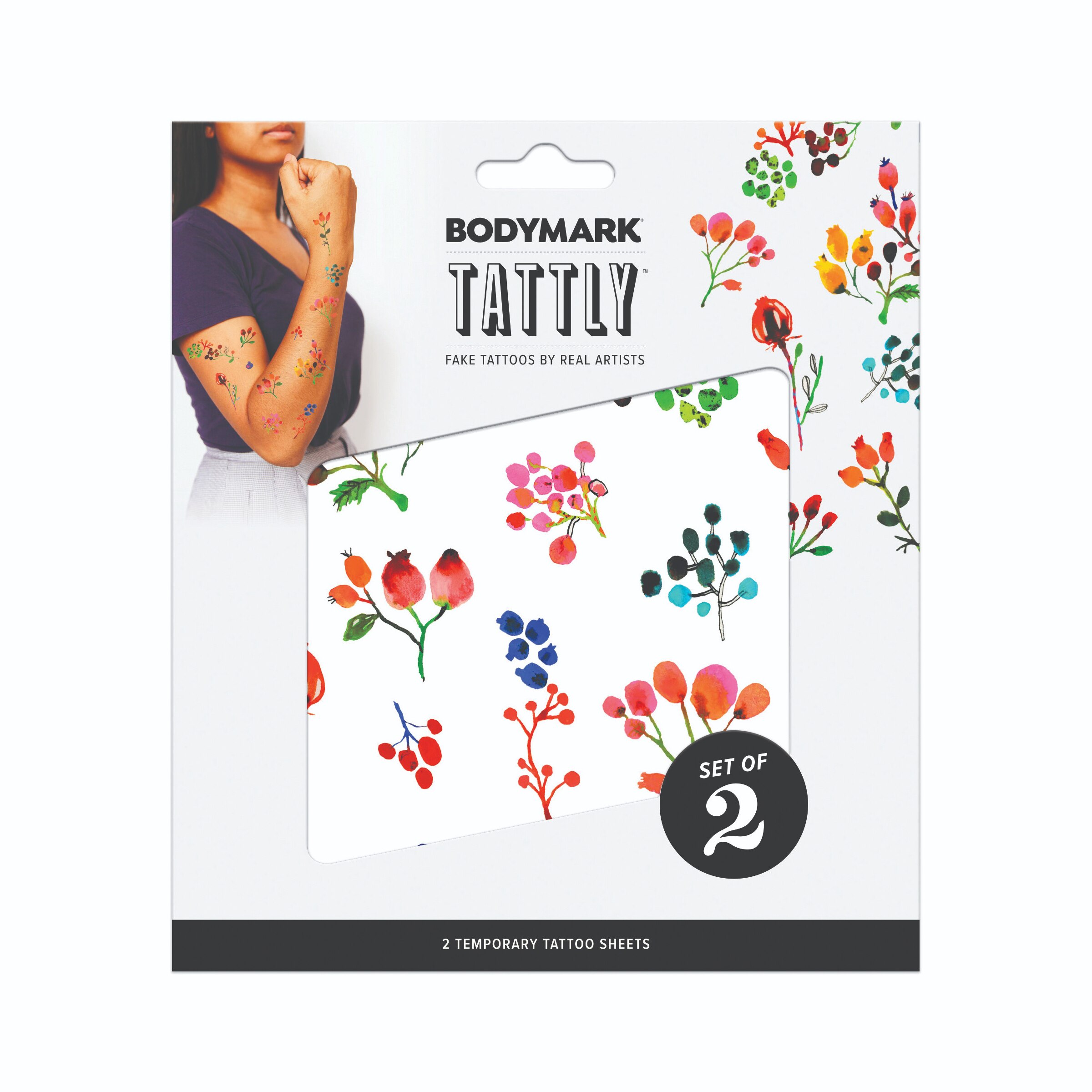 Tattly Temporary Tattoos, Small Designs, Butterflies, Two Sheets , CVS