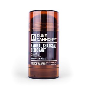 Duke Cannon Natural Charcoal Deodorant | Sandalwood & Amber