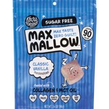 Max Mallow Classic Vanilla Keto Sugar Free Marshmallows, Fueled with Collagen & MCT Oil, 3.4 oz, thumbnail image 1 of 2