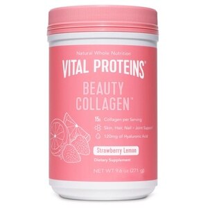  Vital Proteins Strawberry Lemon Beauty Collagen, 9.6 OZ 