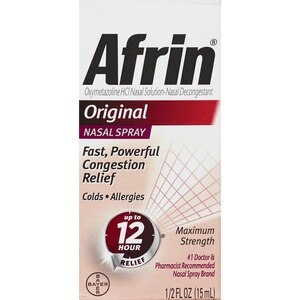 Afrin Original Decongestant Nasal Spray