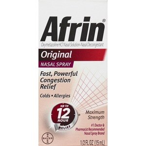 Afrin 12HR Original Nasal Spray, 0.5 Oz , CVS