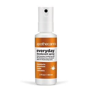 Apothecanna Everyday Deodorant Body Spray, 2 OZ - State Restrictions Apply