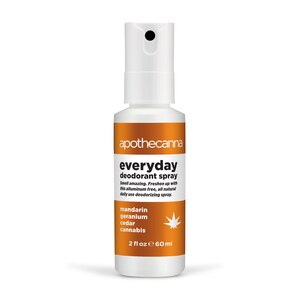  Apothecanna Everyday Deodorant Body Spray, 2 OZ - State Restrictions Apply 