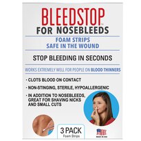 BleedStop Nosebleed Strips
