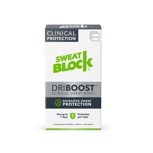  SweatBlock 5 Count Wipes 