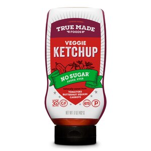 True Made Foods No Sugar Added Ketchup, 17 oz