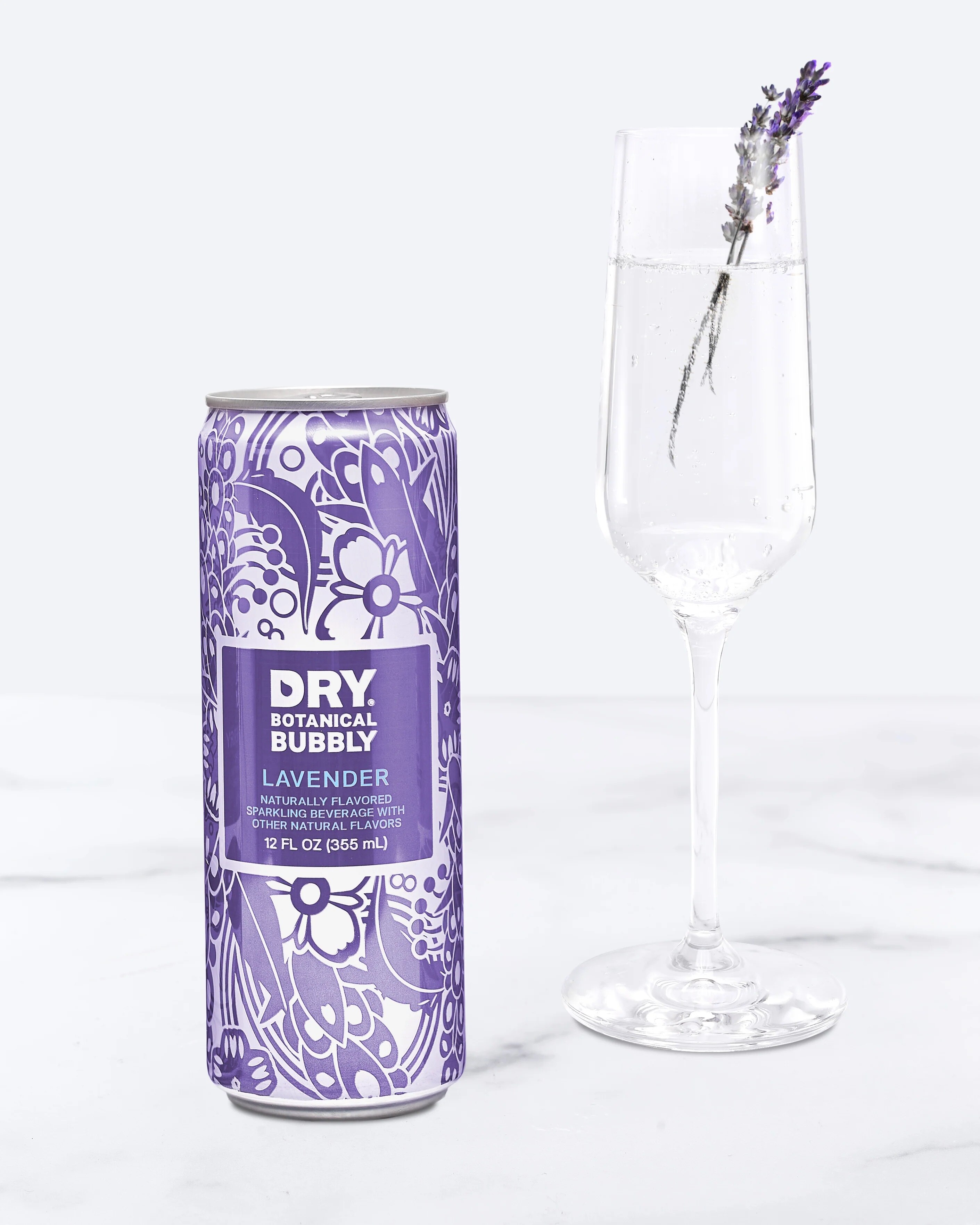 DRY Lavender Botanical Bubbly Cans - 355 Ml , CVS