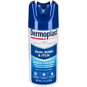 Logisch Gelijk Algebraïsch Dermoplast Anesthetic Pain Relieving Spray Burn and Itch, 2.75 OZ (FSA  Eligible) - CVS Pharmacy