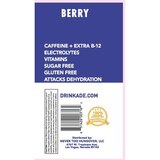 Drinkade Boost Energy Drink with Natural Caffeine, Berry 3.4oz Bottle, thumbnail image 2 of 5