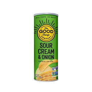 The Good Crisp Company Sour Cream & Onion Gluten Free Potato Chips, 5.6 Oz , CVS