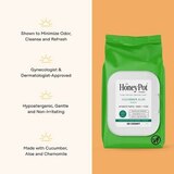 The Honey Pot Intimate Wipes, 30CT, thumbnail image 3 of 10